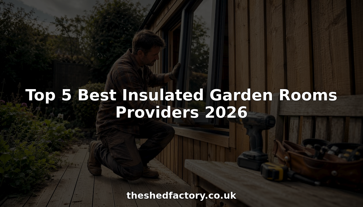 Top 5 Best Insulated Garden Rooms Providers 2026