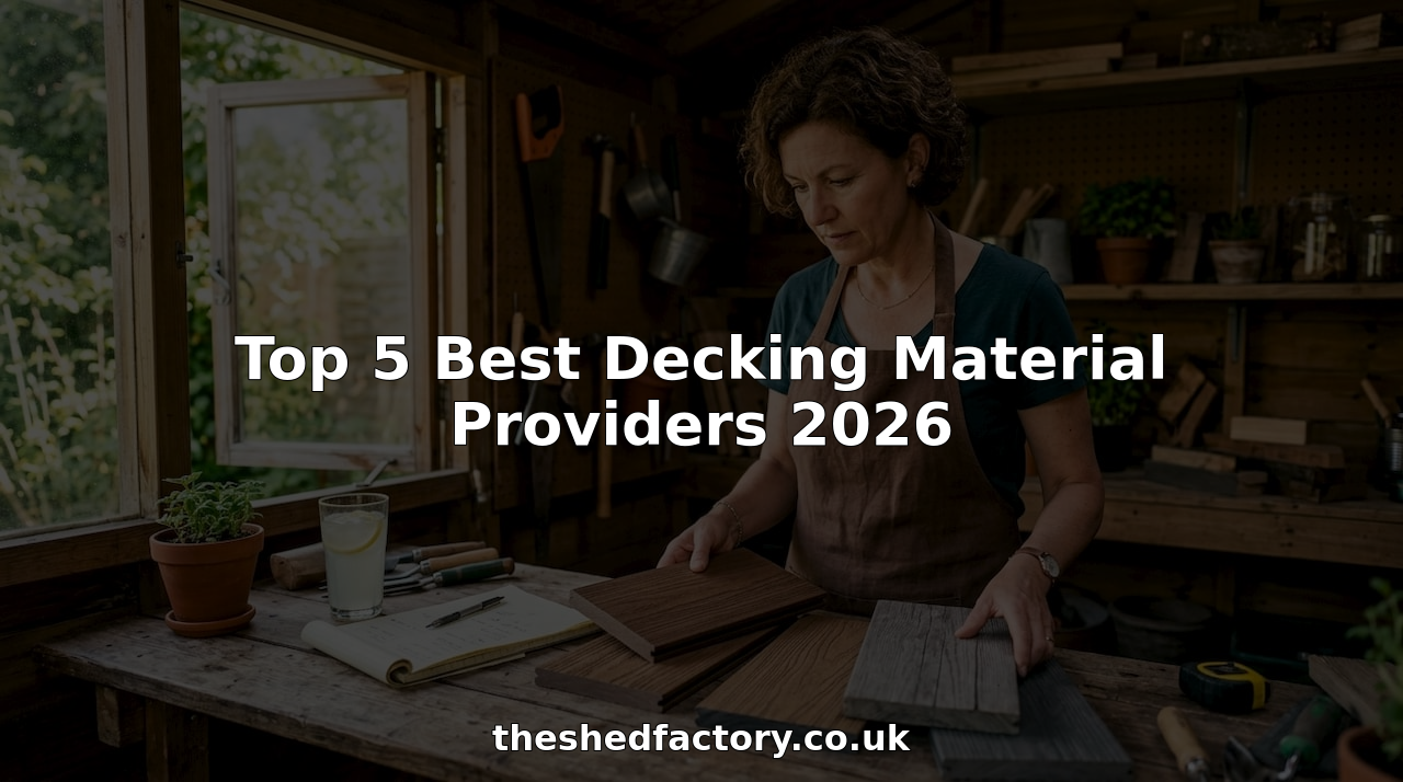 Top 5 Best Decking Material Providers 2026