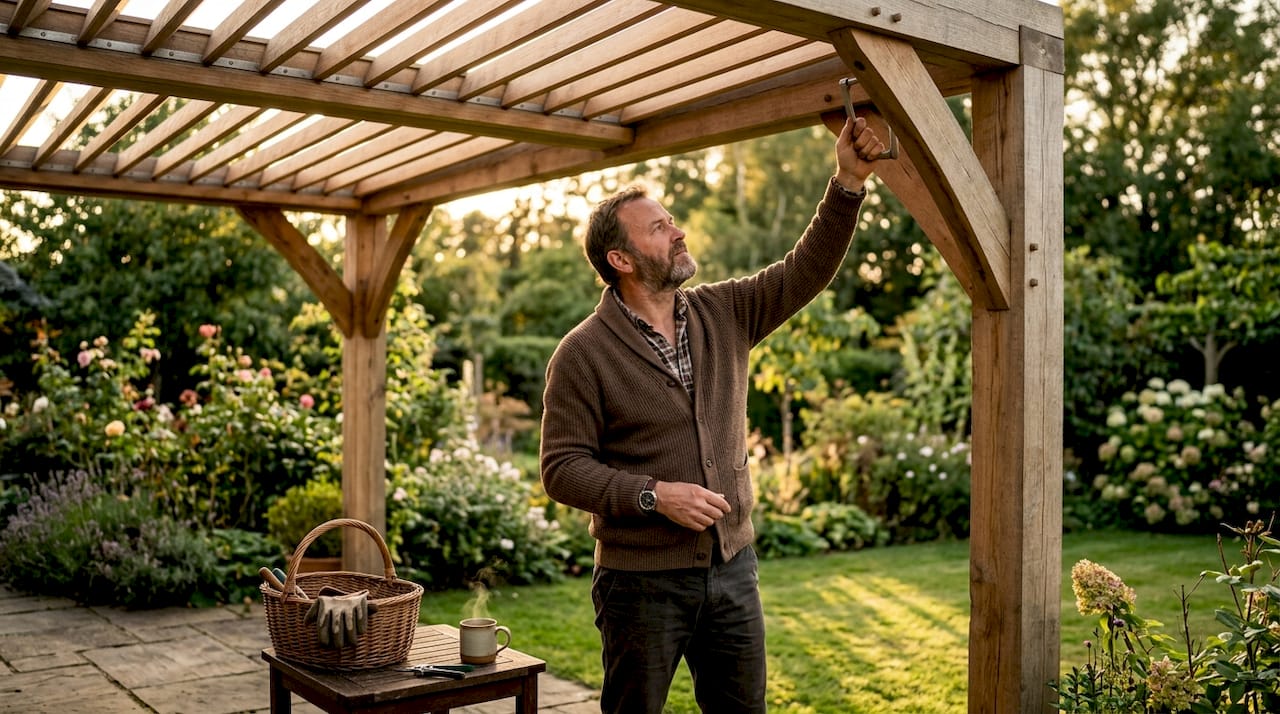 Pergola Roof Options: Best Materials for UK Gardens