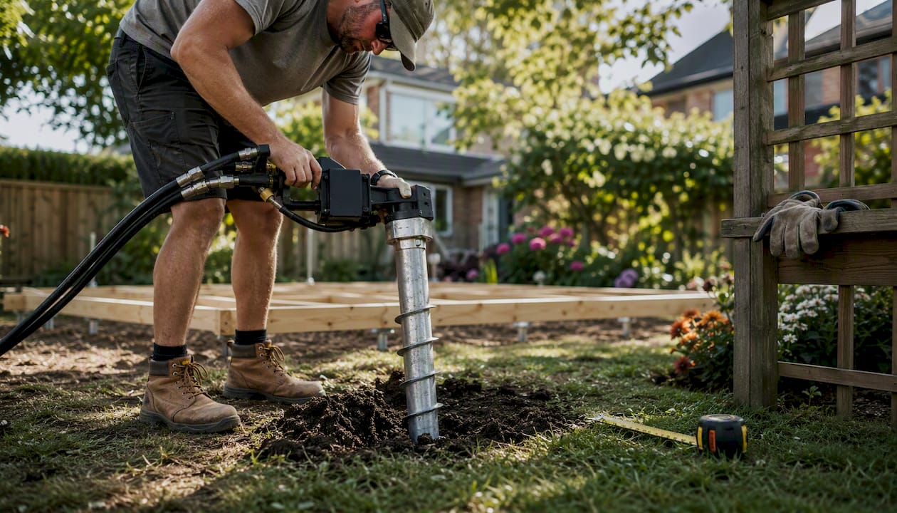 Ground Screws for Decking: A Practical Foundation Guide