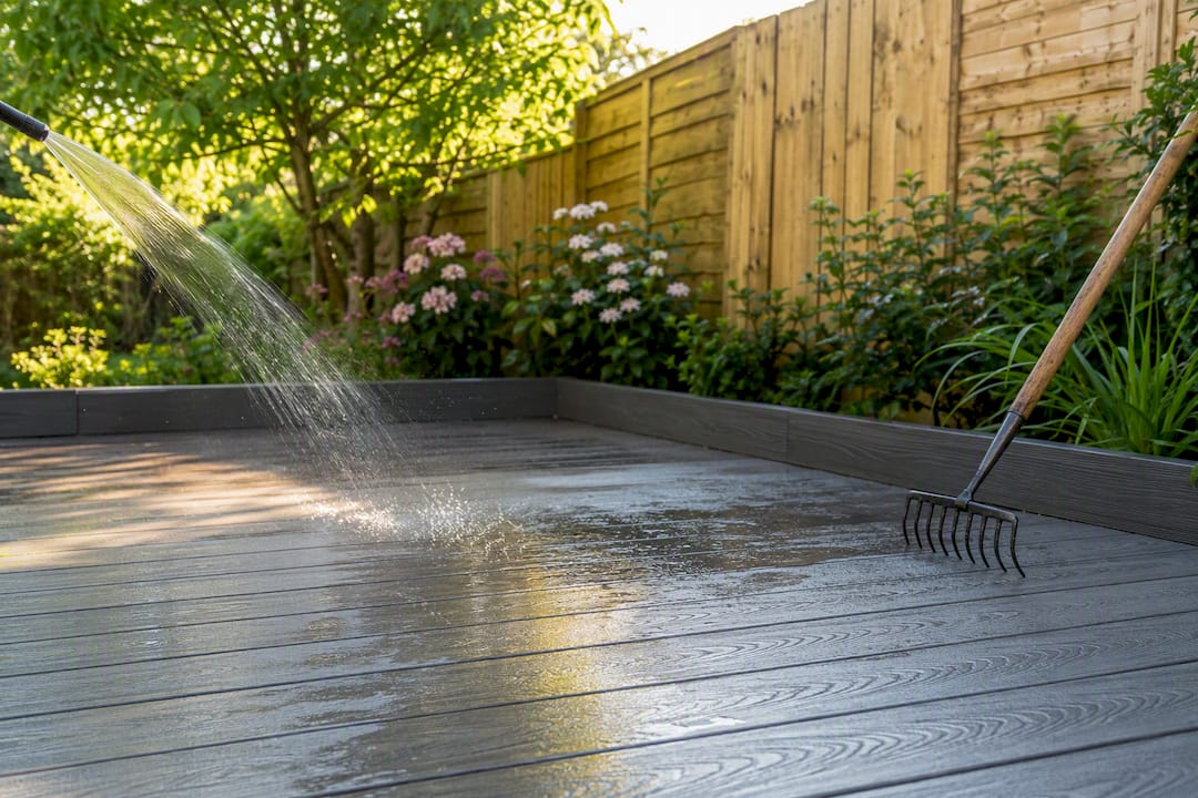 Composite decking maintenance: easy routine for homeowners