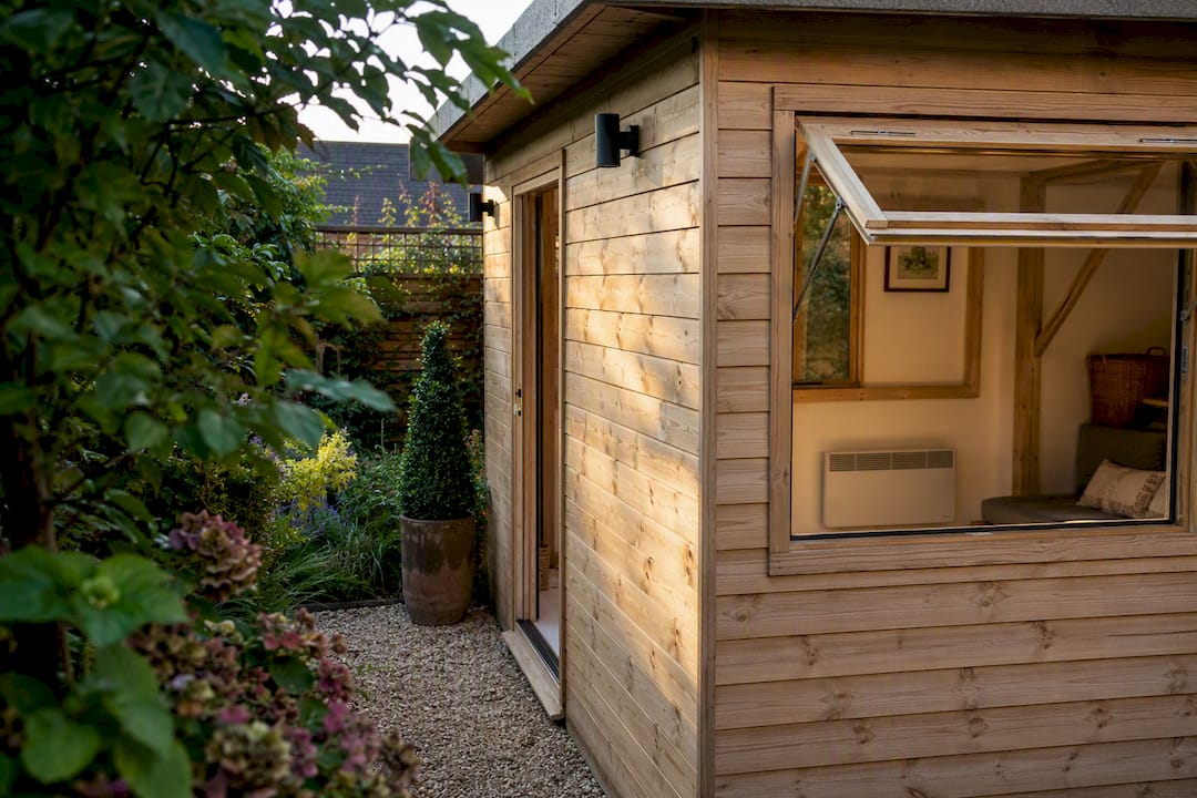 Garden room heating options for year-round comfort