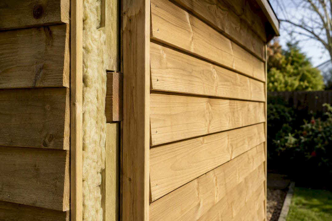 What U-values should a year-round garden room hit?